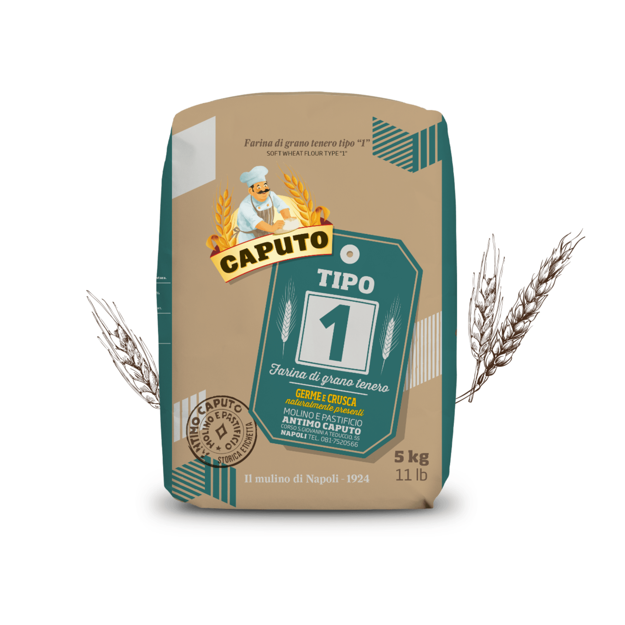 Mulino Caputo Farina per Pizza Tipo 1 – 5 kg