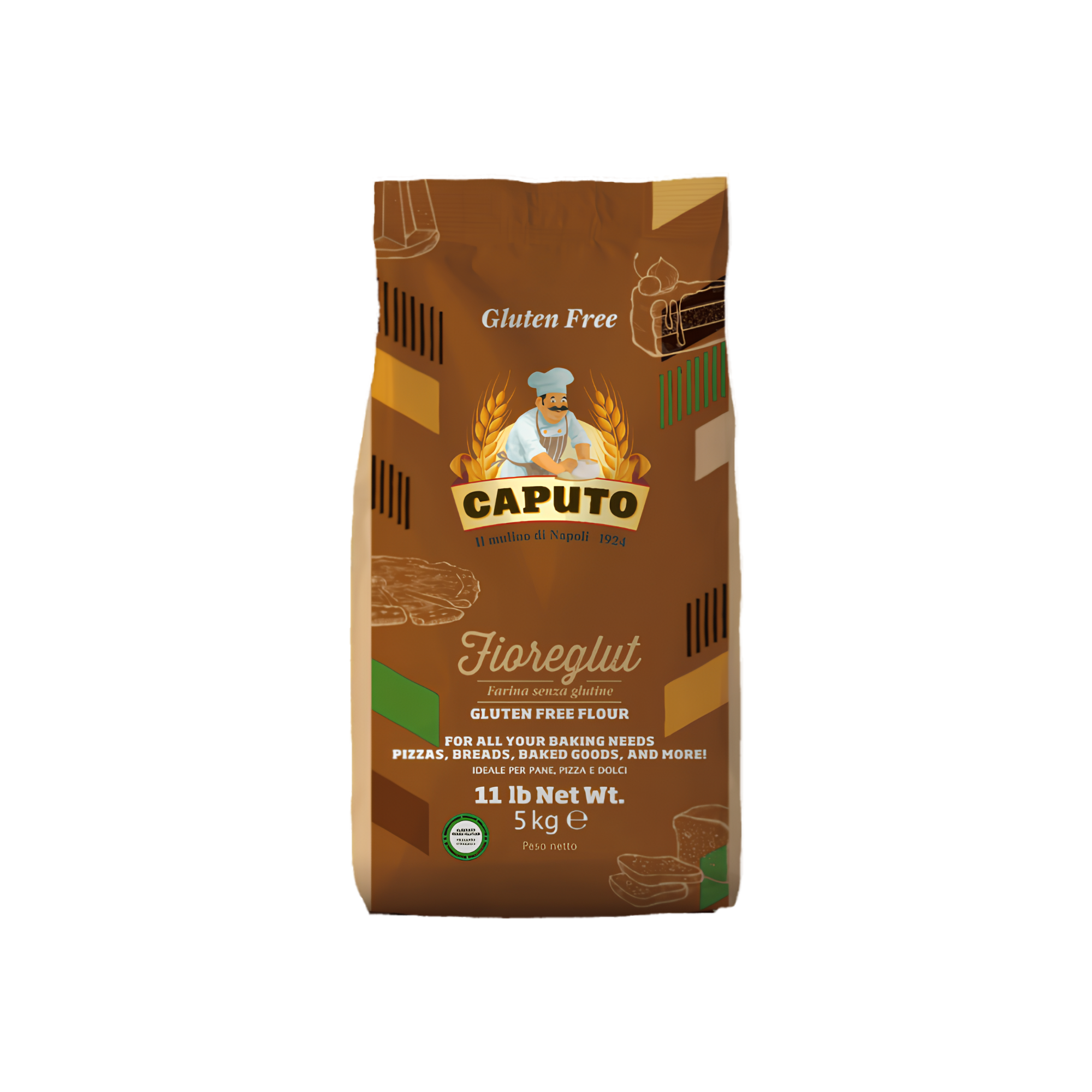 Mulino Caputo FioreGlut – Farina Senza Glutine 5kg