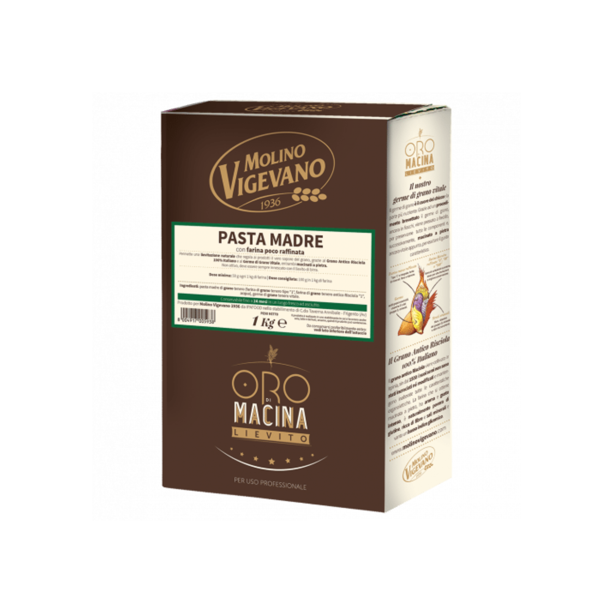 Molino Vigevano Pasta Madre Essiccata 1kg