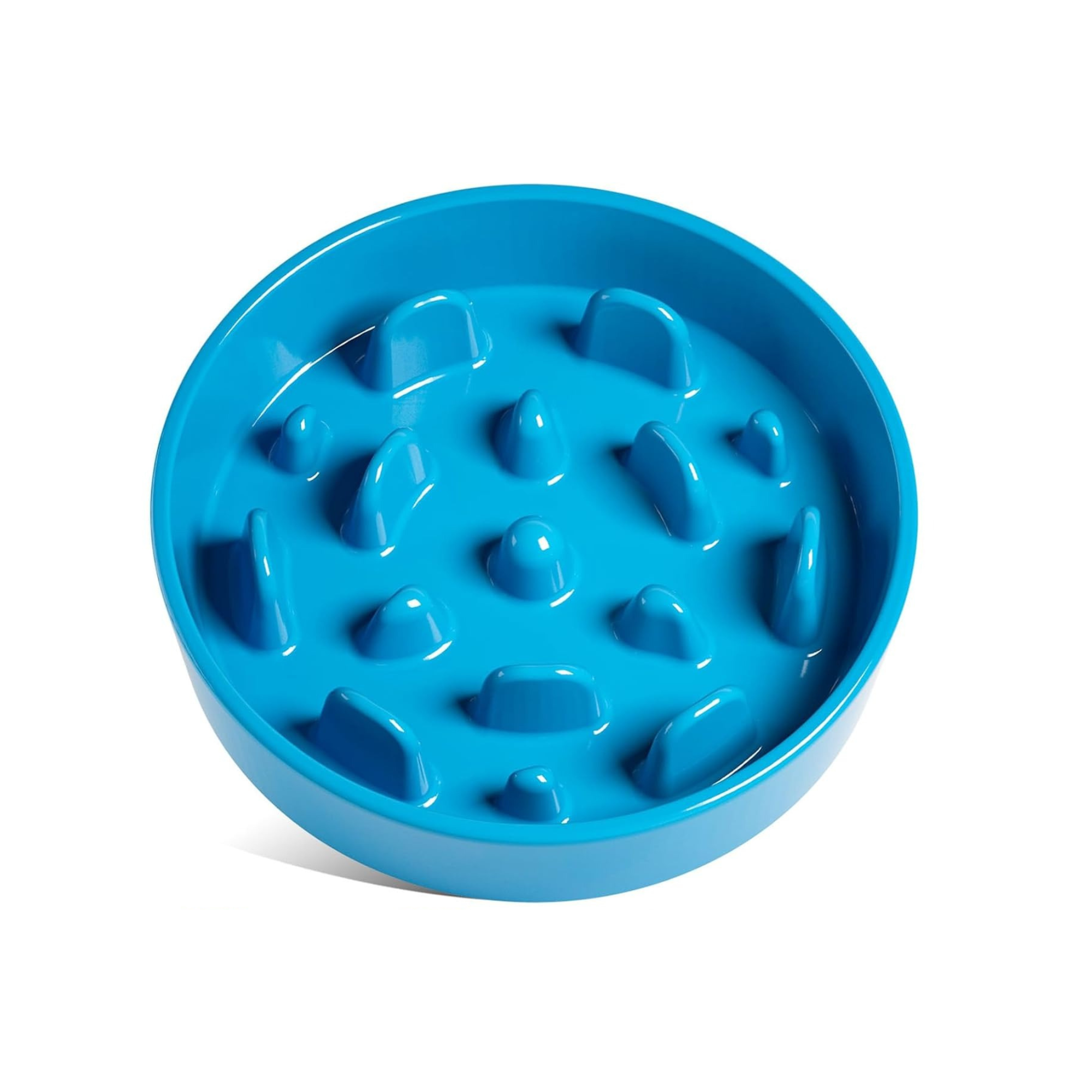 Miski dla psów z powolnym karmieniem ceramiczne, miska do wolnego karmienia 1,5 szklanki dla małych i średnich ras, puzzle miska do karmienia psa dla szybkiego jadłożera