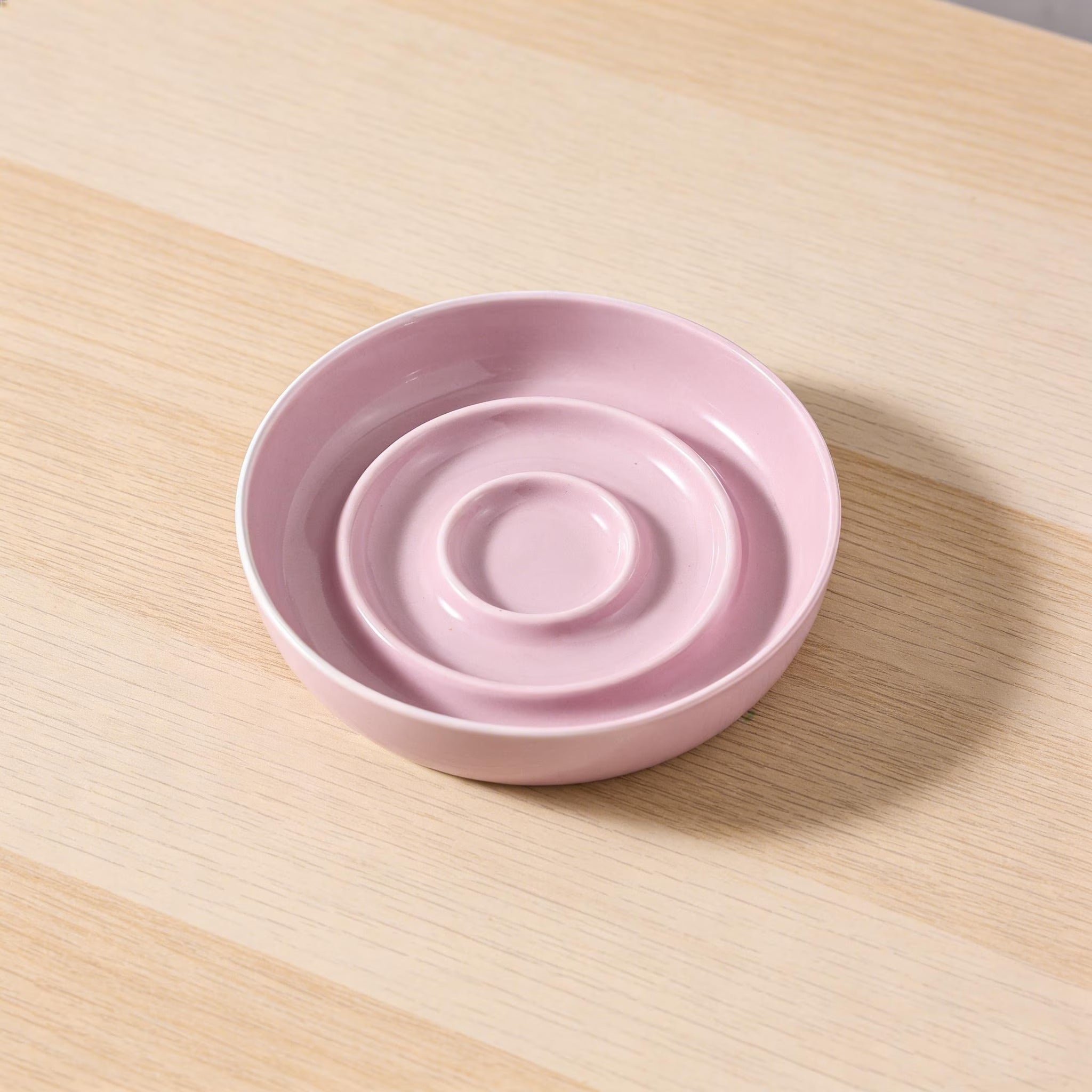 Ceramiczna miska spowalniająca jedzenie | Miska-łamigłówka ze spiralą | Miska zapobiegająca łapczywemu jedzeniu dla psów i kotów | Miska wspierająca zdrowie zwierząt
