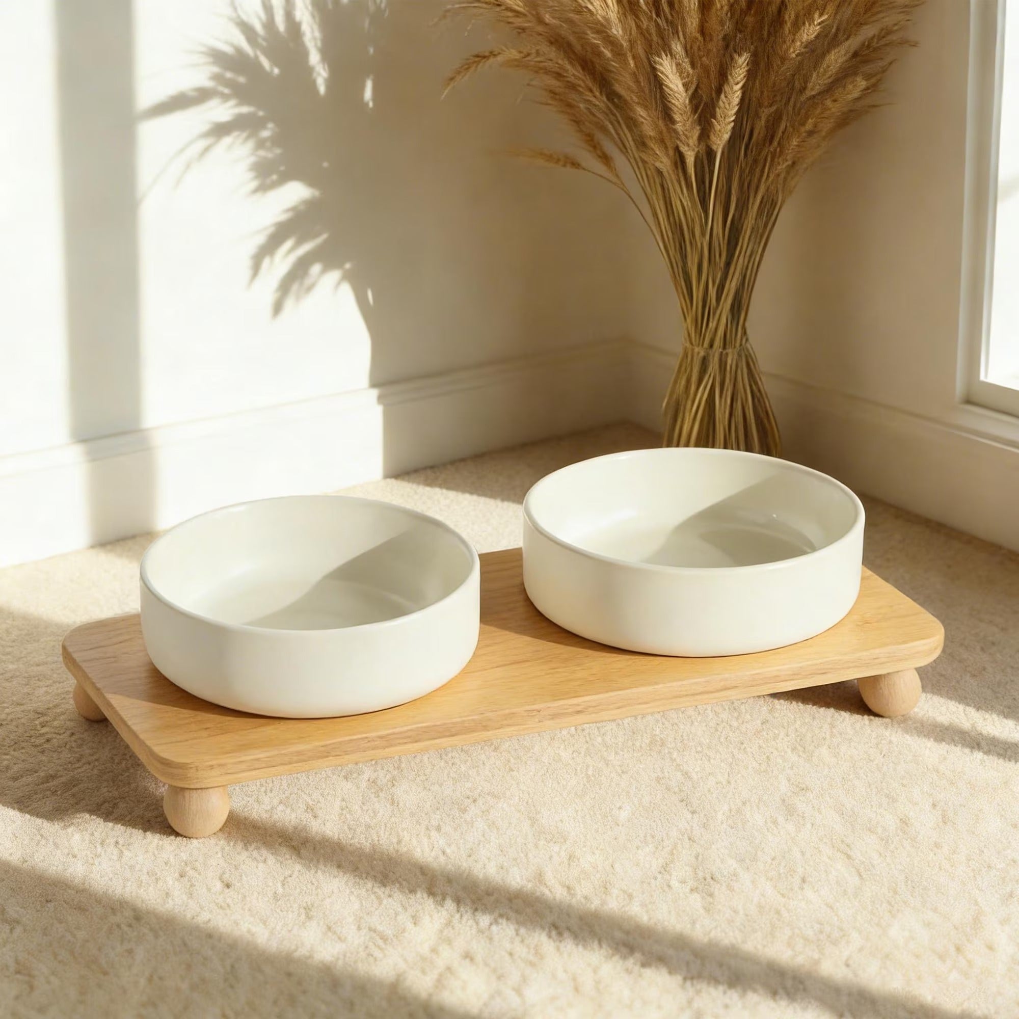 Ceramiczna miska dla zwierząt | Unikalna miska dla psa i kota | Stylowa i wytrzymała miska do karmienia